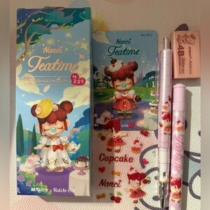 🆕 Nanci Mechanical pencil. Comes with refill,eraser, sticker and card